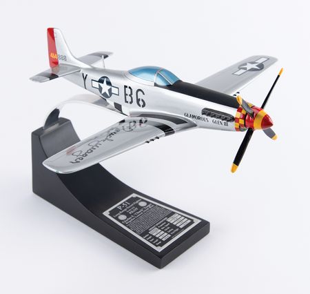 Lot #8020 Chuck Yeager Signed 'Glamorous Glen III? Model - Image 3