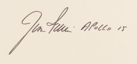 Lot #8357 Jim Irwin Signed Photograph - Image 3