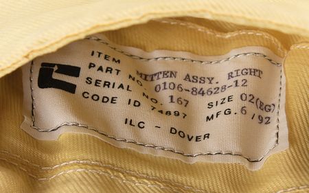 Lot #8552 Space Shuttle EVA Thermal Mittens - Image 4