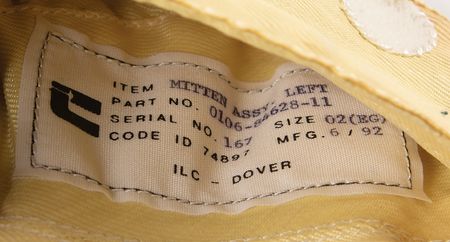 Lot #8552 Space Shuttle EVA Thermal Mittens - Image 5
