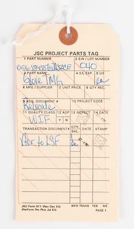 Lot #8573 Space Shuttle 4000 Series EMU Glove TMG (Left) - Image 5