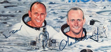 Lot #8442 Moonwalkers (9) Signed Limited Edition Lithograph by Ron Lewis (#303/1000) - Image 4