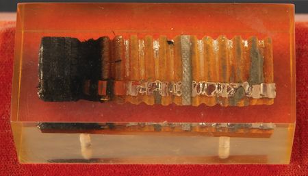 Lot #8309 Apollo 14 Flown Heatshield Desk Set - From the Personal Collection of Edgar Mitchell - Image 3