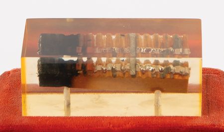 Lot #8309 Apollo 14 Flown Heatshield Desk Set - From the Personal Collection of Edgar Mitchell - Image 5