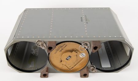 Lot #8582 Space Shuttle LiOH Canister Locker Prototype Signed by Fred Haise - Image 6