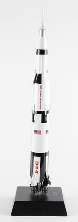 Lot #8376 Charlie Duke Signed Saturn V Rocket Model - Image 3