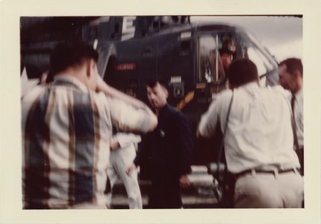 Lot #8097 Gemini 3 (5) Candid Recovery Photographs and Recovery Cover - Image 8