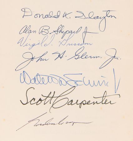 Lot #8029 Mercury 7 Fully Signed Book - The Astronauts - Image 2