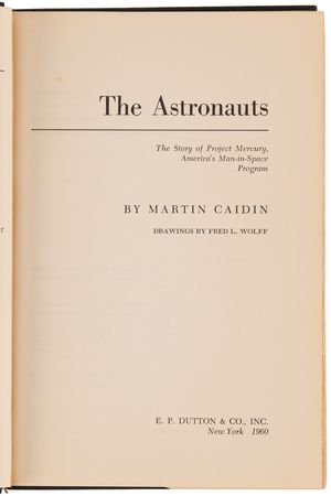 Lot #8029 Mercury 7 Fully Signed Book - The Astronauts - Image 5