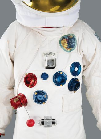 Lot #8480 Apollo A7LB Pressure Suit Replica - Complete Museum-Quality Reproduction - Image 6