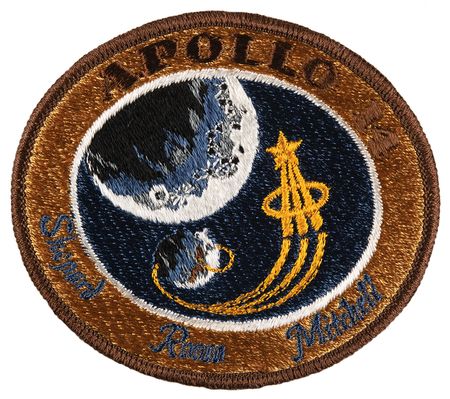 Lot #8311 Apollo 14 Flown Patch - From the