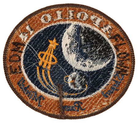 Lot #8311 Apollo 14 Flown Patch - From the Personal Collection of Edgar Mitchell - Image 2