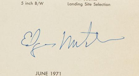 Lot #8327 Apollo 14 Lunar Photography Indexes - From the Personal Collection of Edgar Mitchell - Image 2