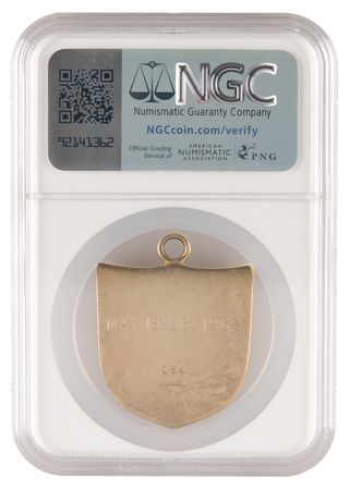 Lot #8167 Apollo 10 Flown Robbins Medallion - From the Personal Collection of Edgar Mitchell - Image 2