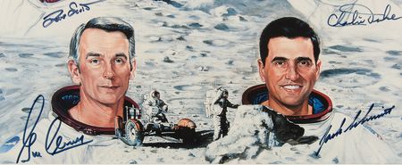 Lot #8430 Moonwalkers (10) Signed Lithograph by Ron Lewis (Ltd. Ed. #187/1000) - Image 8