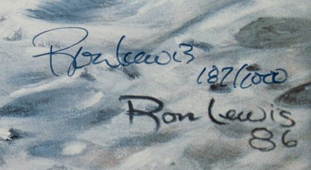 Lot #8430 Moonwalkers (10) Signed Lithograph by Ron Lewis (Ltd. Ed. #187/1000) - Image 9