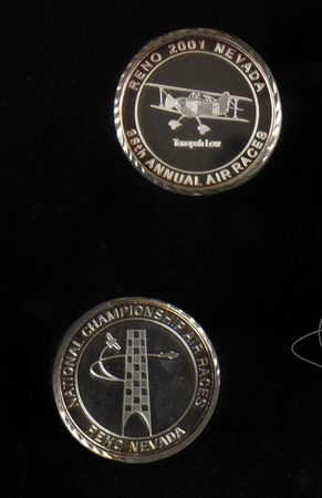 Lot #8420 Gene Cernan's (2) Reno Air Race Association 'Grand Marshal' Presentation Displays - From the Personal Collection of Gene Cernan - Image 7