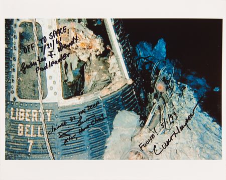 Lot #8619 Liberty Bell 7 Signed Model and Photograph - Image 5