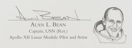 Lot #8249 Apollo 12 Signed Lithograph - 'Kissing the Earth' (Ltd. Ed. #533/650) - Image 4