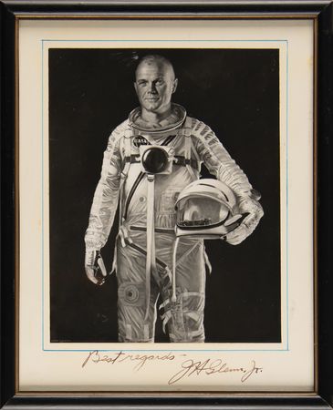 Lot #8047 John Glenn Signed Photograph
