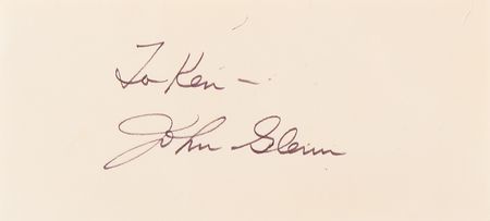 Lot #8047 John Glenn Signed Photograph - Image 3