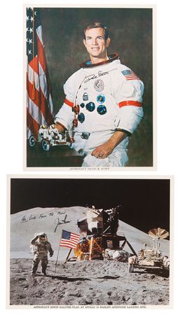 Lot #8429 Moonwalkers (12) Signed Photographs - Sought-After Uninscribed Complete Set - Image 5