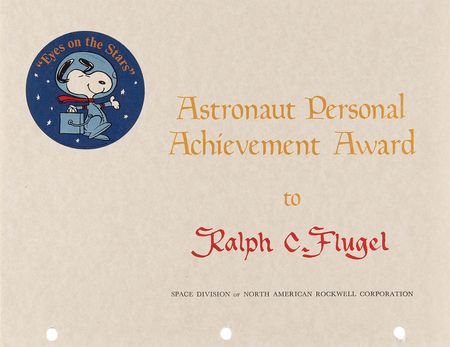 Lot #8154 Apollo 9 Flown Silver Snoopy Pin - Presented to a Capsule Mockup and Trainer Supervisor at North American Rockwell - Image 4