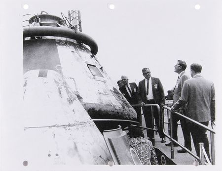 Lot #8154 Apollo 9 Flown Silver Snoopy Pin - Presented to a Capsule Mockup and Trainer Supervisor at North American Rockwell - Image 9