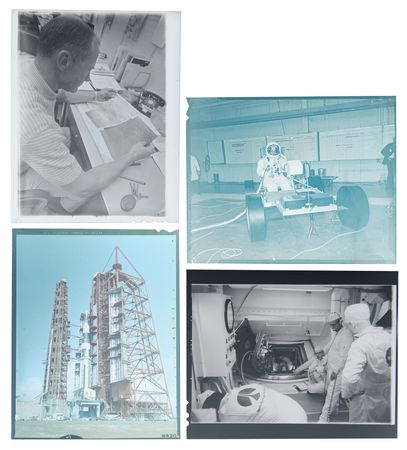 Lot #8192 NASA Negatives (100+) with Apollo 11, Ranger Lunar Mapping Images, Liftoffs, and Lunar Operations - Image 4