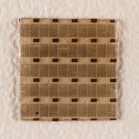 Lot #8313 Apollo 14 Collection of (36) Flown Lunar Bible 50-Page Text Fragments - Image 2