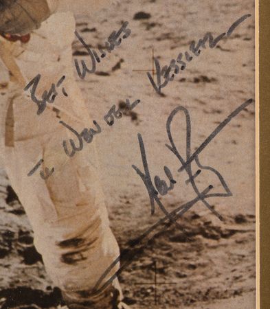 Lot #8197 Apollo 11 Crew-Signed Magazine Cover - Special 'On the Moon' Edition of Look - Image 3