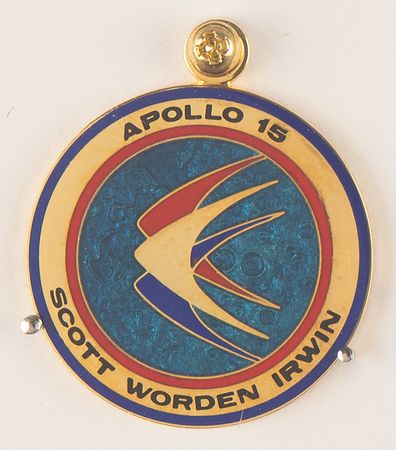 Lot #8343 Apollo 15 Lunar Surface-Flown Flag and Unflown 14K Gold Medallion Display - From the Personal Collection of Dave Scott - Image 3