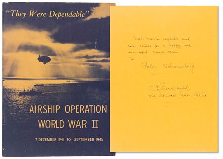 Lot #8011 Hindenburg: Charles E. Rosendahl Signed Booklet - Image 1