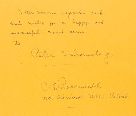 Lot #8011 Hindenburg: Charles E. Rosendahl Signed Booklet - Image 2