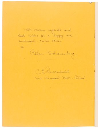 Lot #8011 Hindenburg: Charles E. Rosendahl Signed Booklet - Image 4