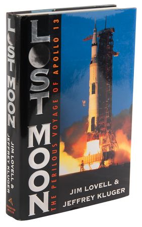 Lot #8294 James Lovell Signed Book - Lost Moon - Image 3