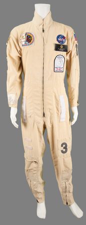 Lot #8503 Al Rochford?s ?Closeout Crew? Nomex Flight Suit and (2) STS-68 Flown ?No. 3? Crew Patches - From the Personal Collection of a Legendary NASA Suit Technician - Image 4