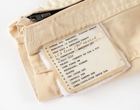 Lot #8503 Al Rochford?s ?Closeout Crew? Nomex Flight Suit and (2) STS-68 Flown ?No. 3? Crew Patches - From the Personal Collection of a Legendary NASA Suit Technician - Image 7