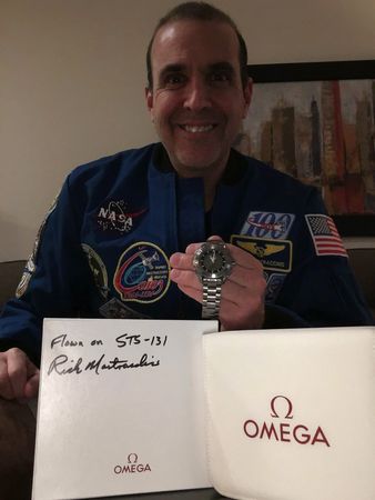 Lot #8589 STS-131 Flown Omega Speedmaster Professional X-33 Chronograph Watch - From the Personal Collection of Rick Mastracchio - Image 15