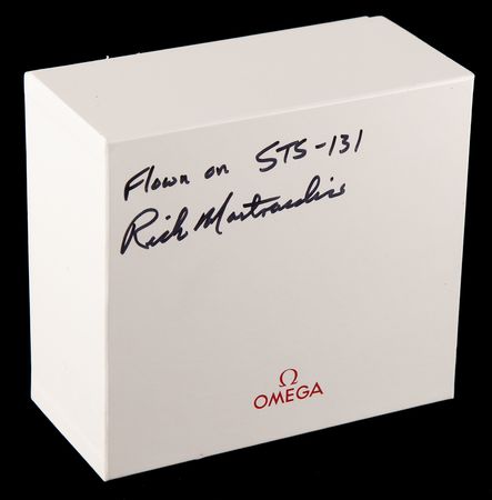 Lot #8589 STS-131 Flown Omega Speedmaster Professional X-33 Chronograph Watch - From the Personal Collection of Rick Mastracchio - Image 6