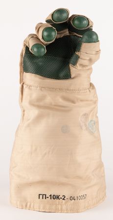 Lot #8585 ISS Expedition 9 Flown Orlan EVA Cosmonaut Space Suit Glove - From the Personal Collection of Gennady Padalka - Image 2