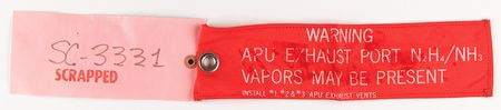 Lot #8547 Space Shuttle APU Remove Before Flight Banner - Image 2