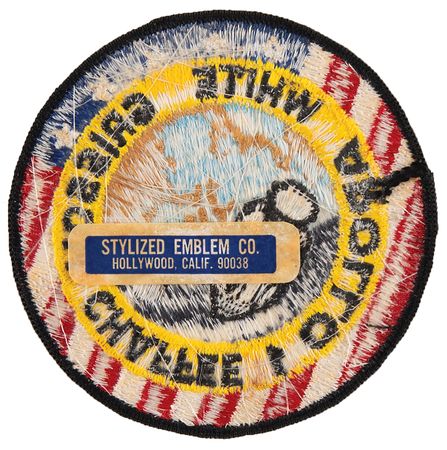 Lot #8123 Gus Grissom's Apollo 1 Crew Patch Presented to Deke Slayton - Image 2