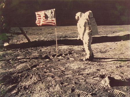Lot #8187 Apollo 11 Original Oversized NASA Photograph (AS11-40-5874) - Image 1