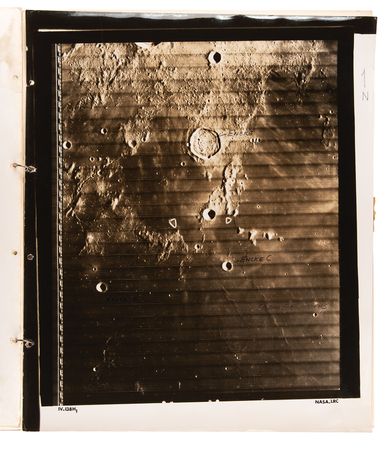 Lot #8302 Stuart A. Roosa's (4) Apollo 14 Oversized 'Lunar Orbiter' Photographs - Image 5