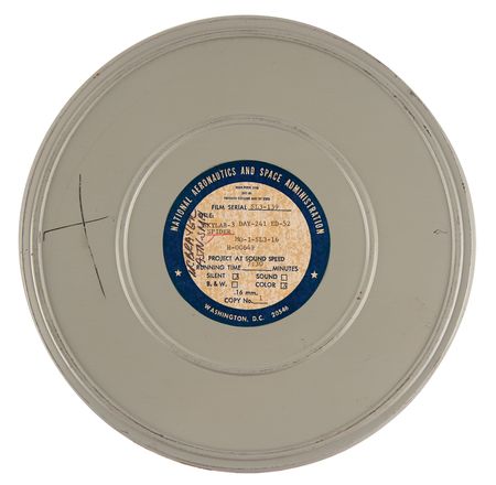 Lot #8519 Skylab Group of (5) NASA 16mm Film Reels - Image 5