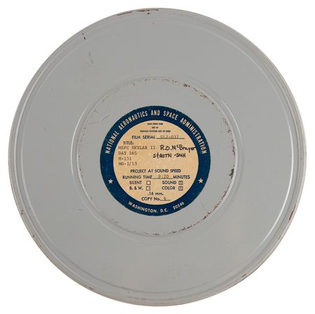 Lot #8519 Skylab Group of (5) NASA 16mm Film Reels - Image 6