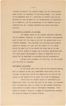 Lot #8008 Frank Whittle Archive with a Confidential First Report on the Turbojet Engine (1 of 5 Copies) and (3) Signed Documents - Image 11