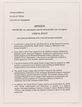Lot #8310 Apollo 14 Flown Lunar Bible - Rare, Regally Presented Complete Microform of the King James Bible Carried to the Moon's Surface - Image 12