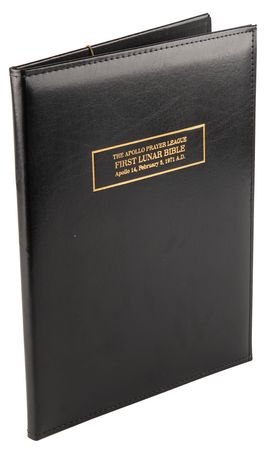 Lot #8310 Apollo 14 Flown Lunar Bible - Rare, Regally Presented Complete Microform of the King James Bible Carried to the Moon's Surface - Image 20